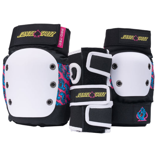 Pro-Tec Street Gear 3-pack - Open Back - Santa Cruz Signature Edition