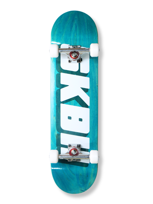 SKBH 8.0" Logo Blue Skateboard