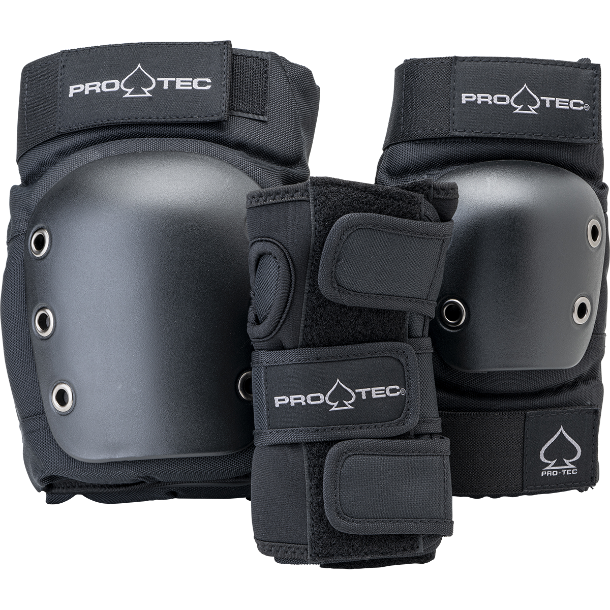 Pro-Tec Street Gear 3-pack - Open Back - Black