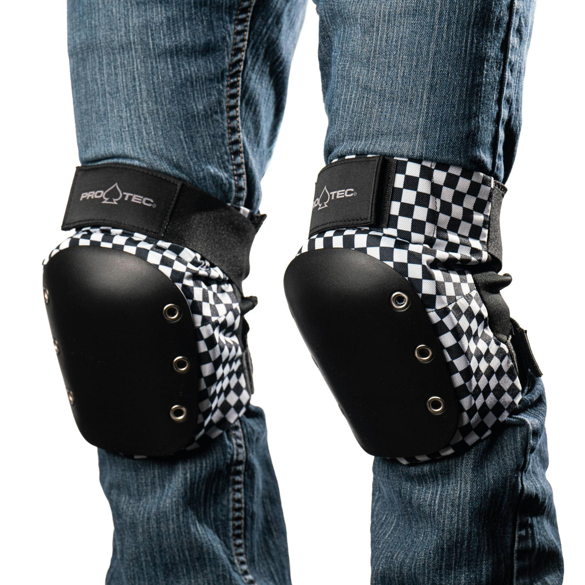 Pro-Tec Youth Street Gear 3-pack - Open Back - Checkered