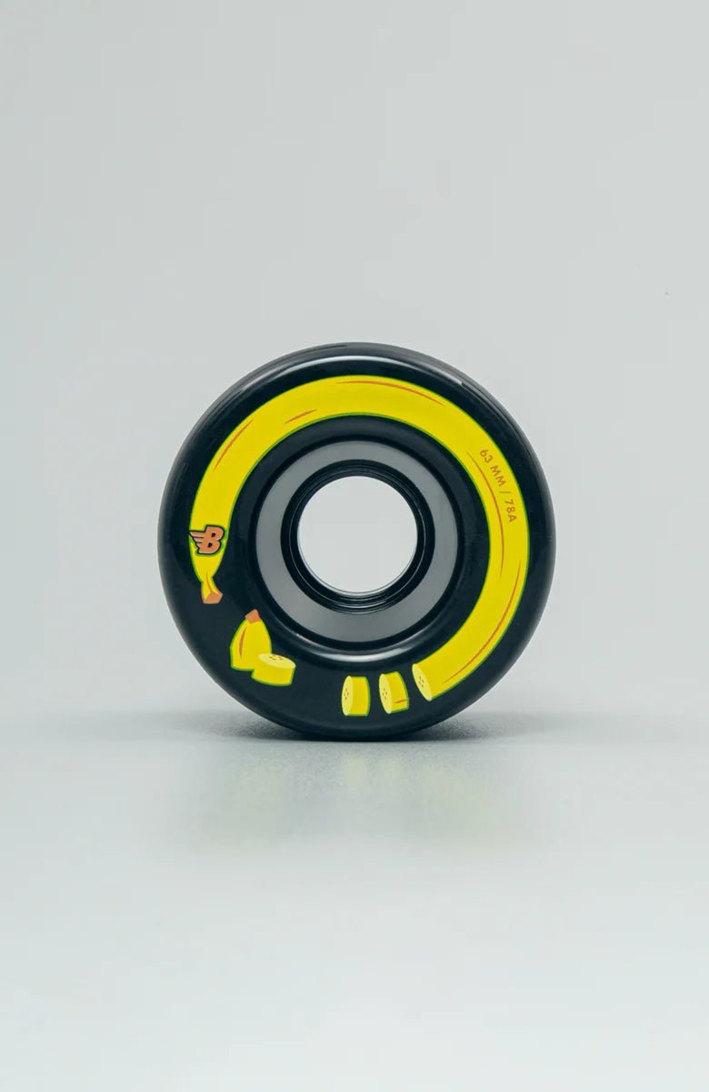 Banana - Special Shape 78A, 63mm Skateboard Wheels - Custom Skateboard Builder - SkatebruhSG