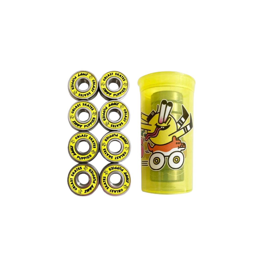 Blast Abec 9 Zippy Puppies Bearings - Custom Skateboard Builder - SkatebruhSG