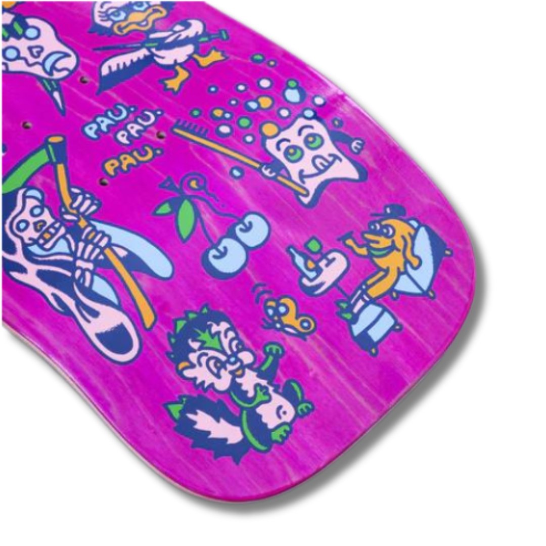 Blast Flash Collection: Pau Pau Pau 9.75" deck - SkatebruhSG