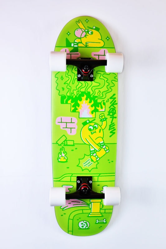 Blast Wild in the streets 9.25" Cruiser Board - SkatebruhSG