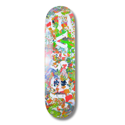 Evisen Hyakka Douran skateboard deck - Custom Skateboard Builder - SkatebruhSG