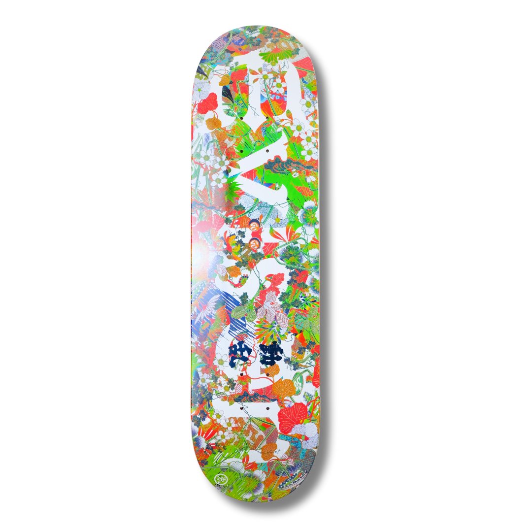 Evisen Hyakka Douran skateboard deck - SkatebruhSG