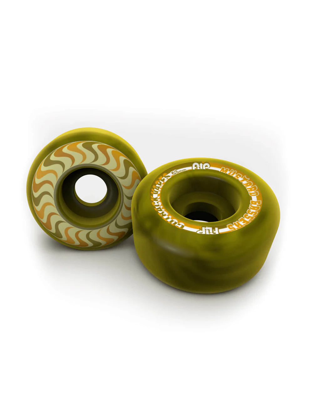 Flip Cutback Mustard Grassers 53mm 99a Skateboard Wheels
