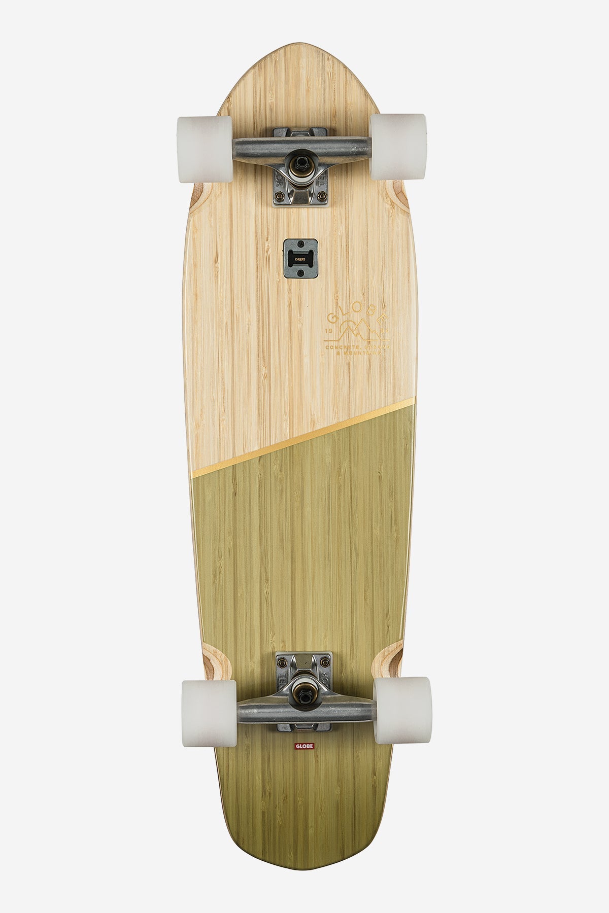 Globe Big Blazer Bamboo Olive 32" Cruiser Board - SkatebruhSG