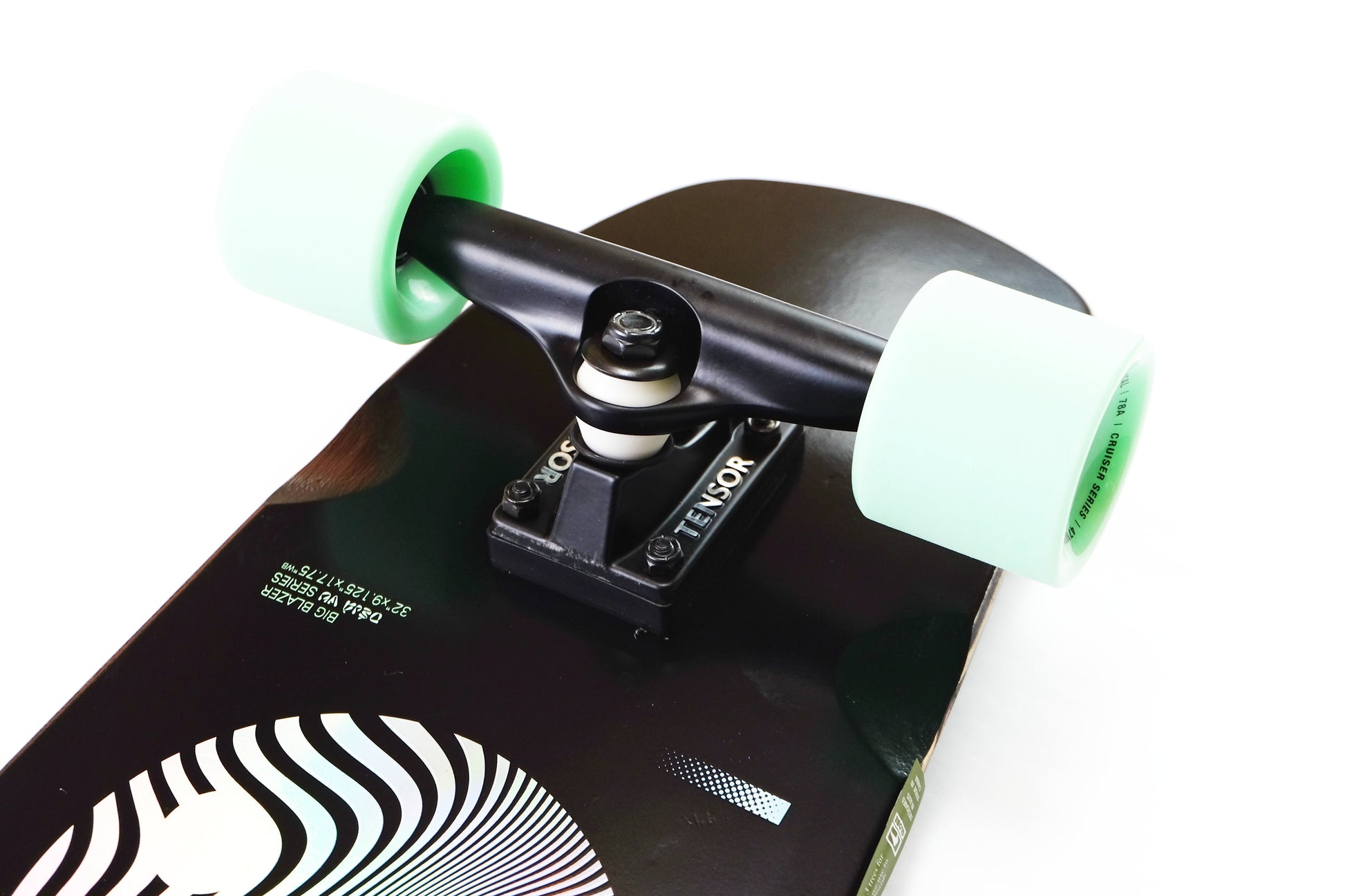 Globe Big Blazer Black/Green 32" Cruiser Board - SkatebruhSG