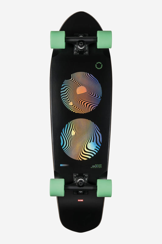 Globe Big Blazer Black/Green 32" Cruiser Board - SkatebruhSG