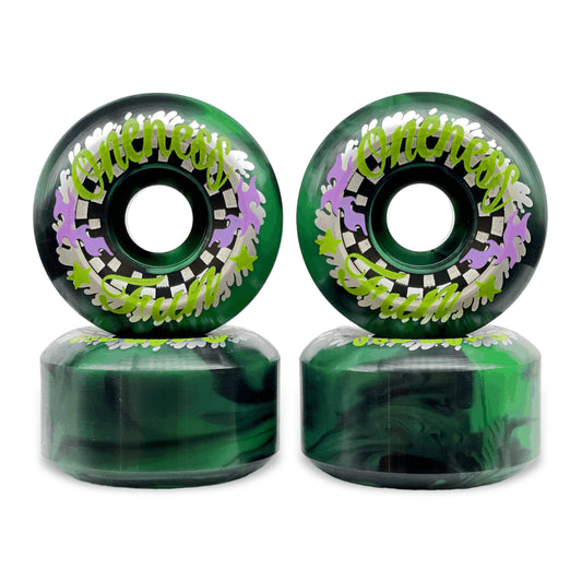 Oneness Wheels FUN Series Vortex Green Black 52mm 104A