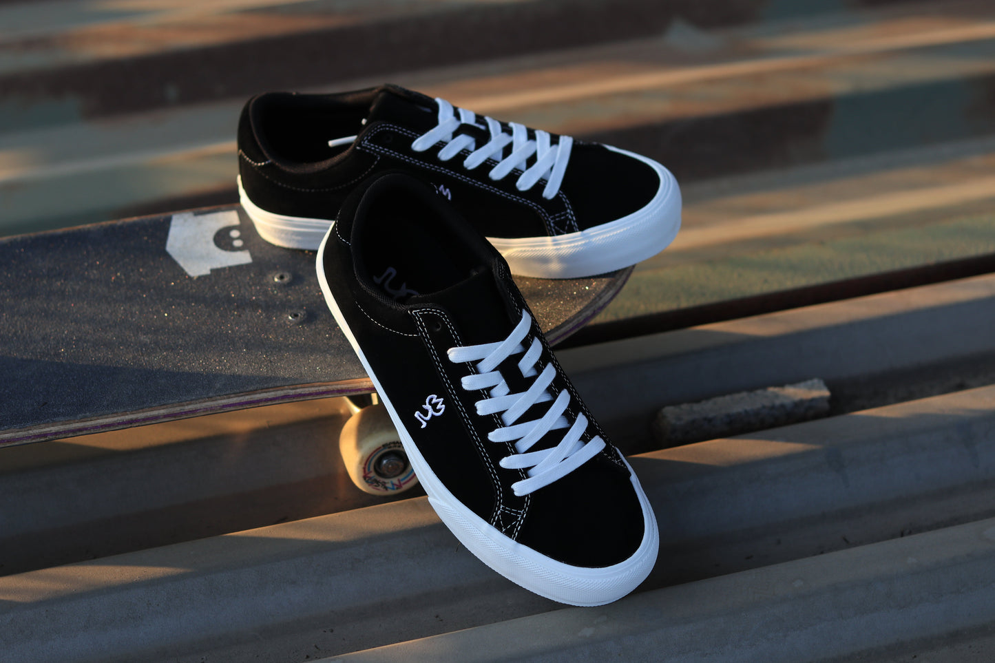 Joiints Big Dipper black suede skate shoes - SkatebruhSG