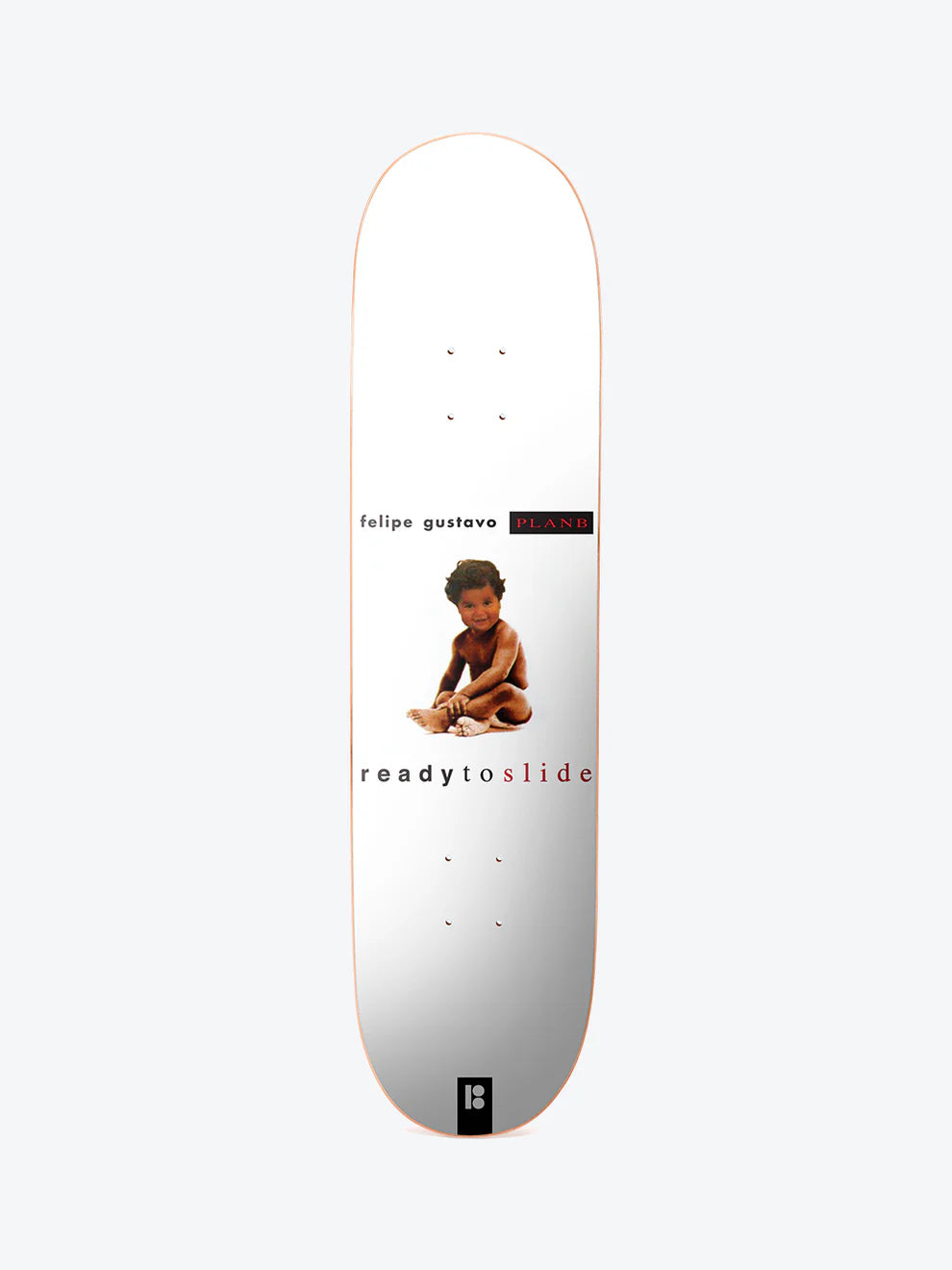 Plan B Born To Slide 8.0" Skateboard Deck
