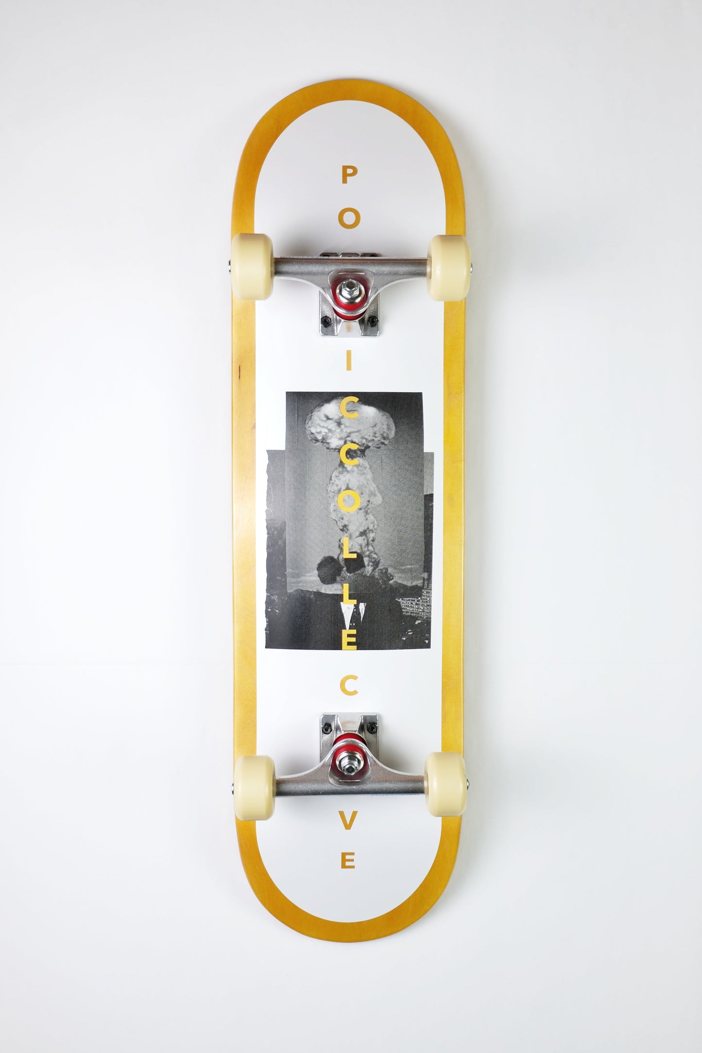 Poetic Big bang yellow frame Skateboard - SkatebruhSG