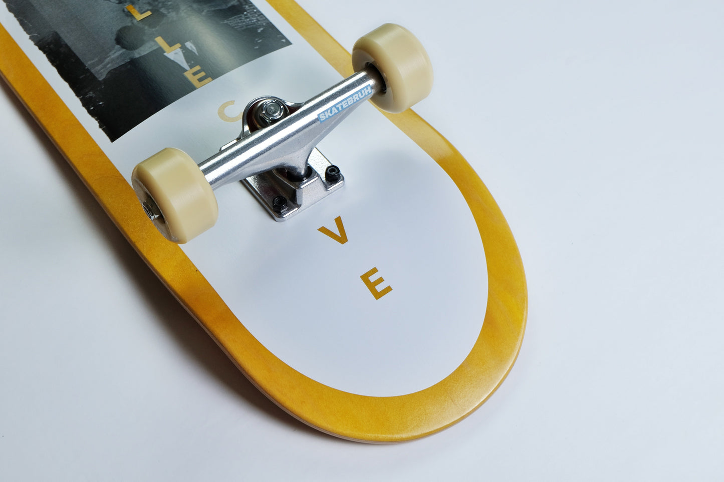 Poetic Big bang yellow frame Skateboard - SkatebruhSG