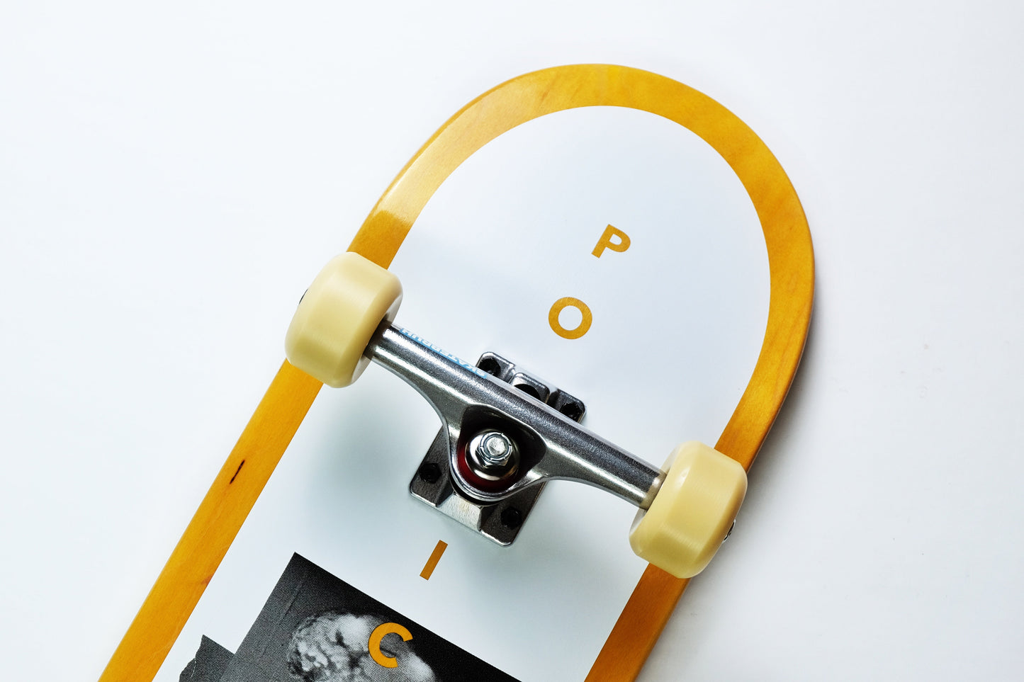 Poetic Big bang yellow frame Skateboard - SkatebruhSG