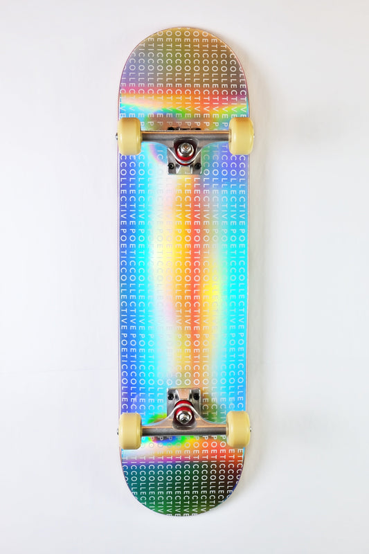 Poetic Repeat Foil Skateboard - SkatebruhSG