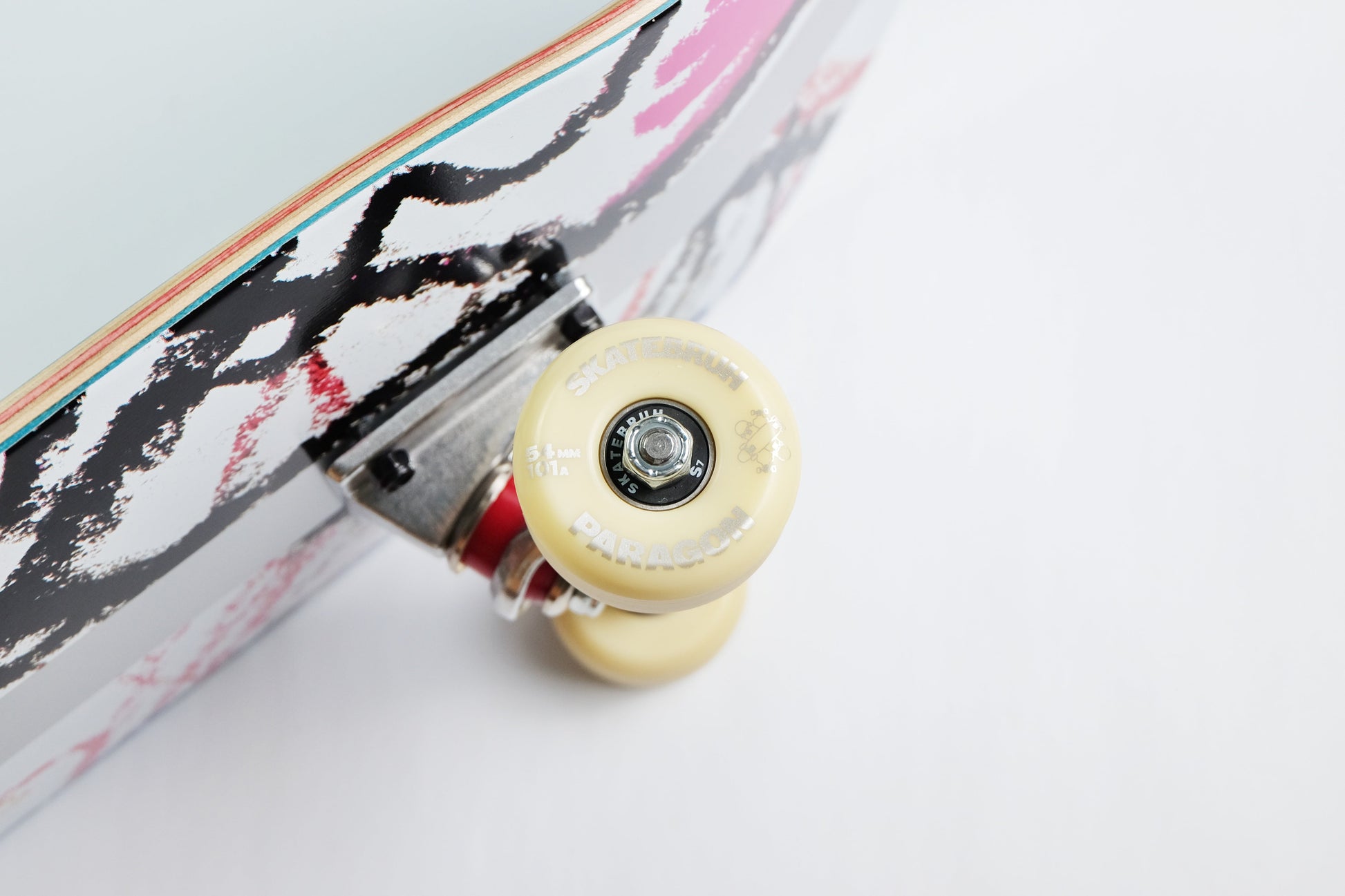 Poetic Silver line Crayons Skateboard - SkatebruhSG