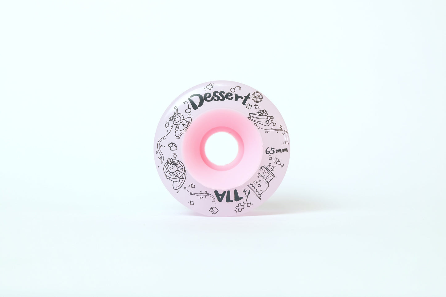 Rebirth Pink Dessert longboard wheels - SkatebruhSG