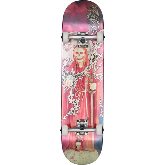 Globe G1 Downtown Doom Silver Red 8.0" Skateboard