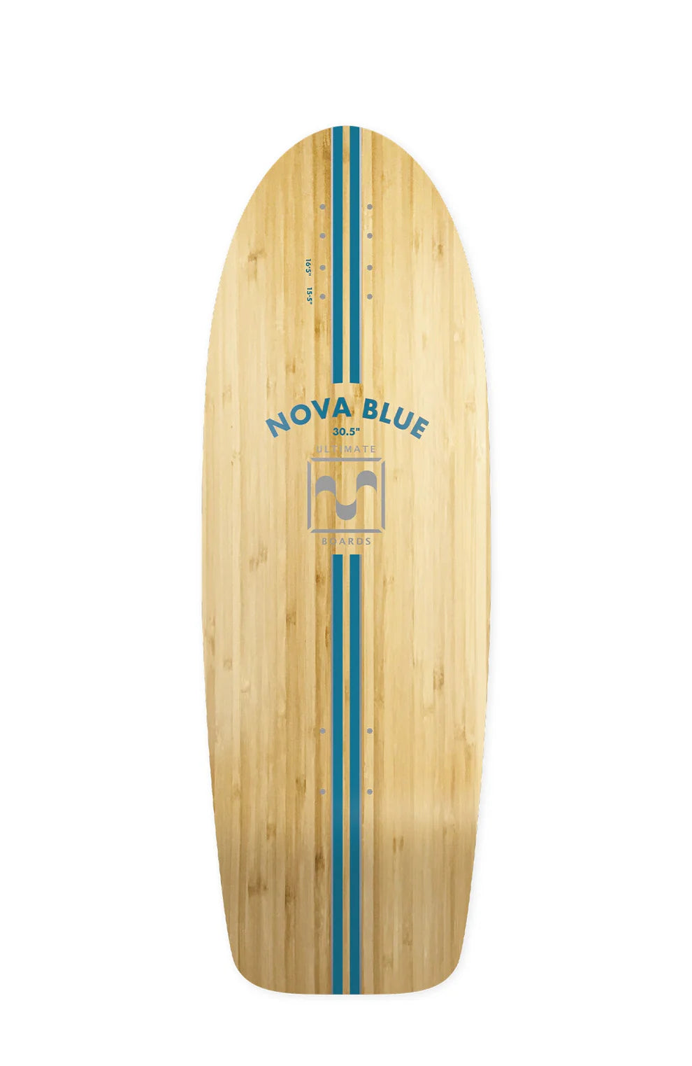 Ultimate boards NOVA Blue 30.5" Surfskate Deck