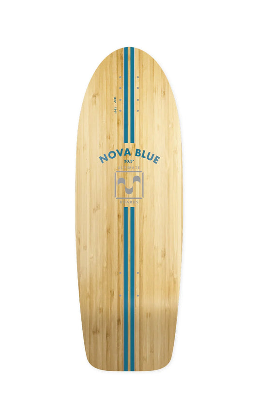 Ultimate boards NOVA Blue 30.5" Surfskate Deck