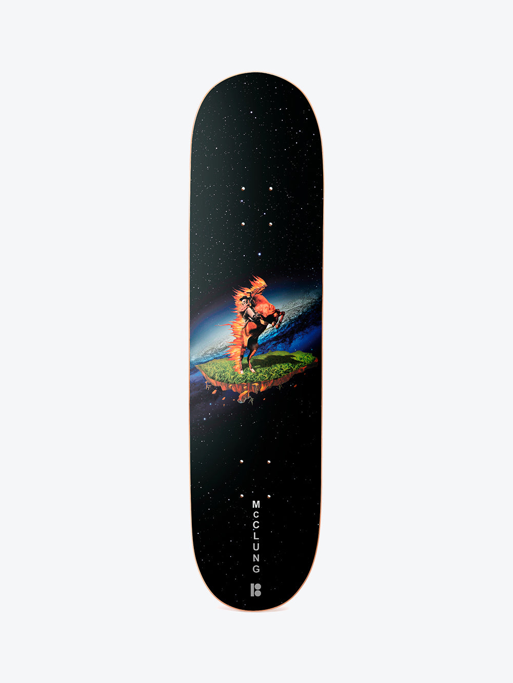 Plan B Ghost Rider Mcclung 8.25" Skateboard Deck