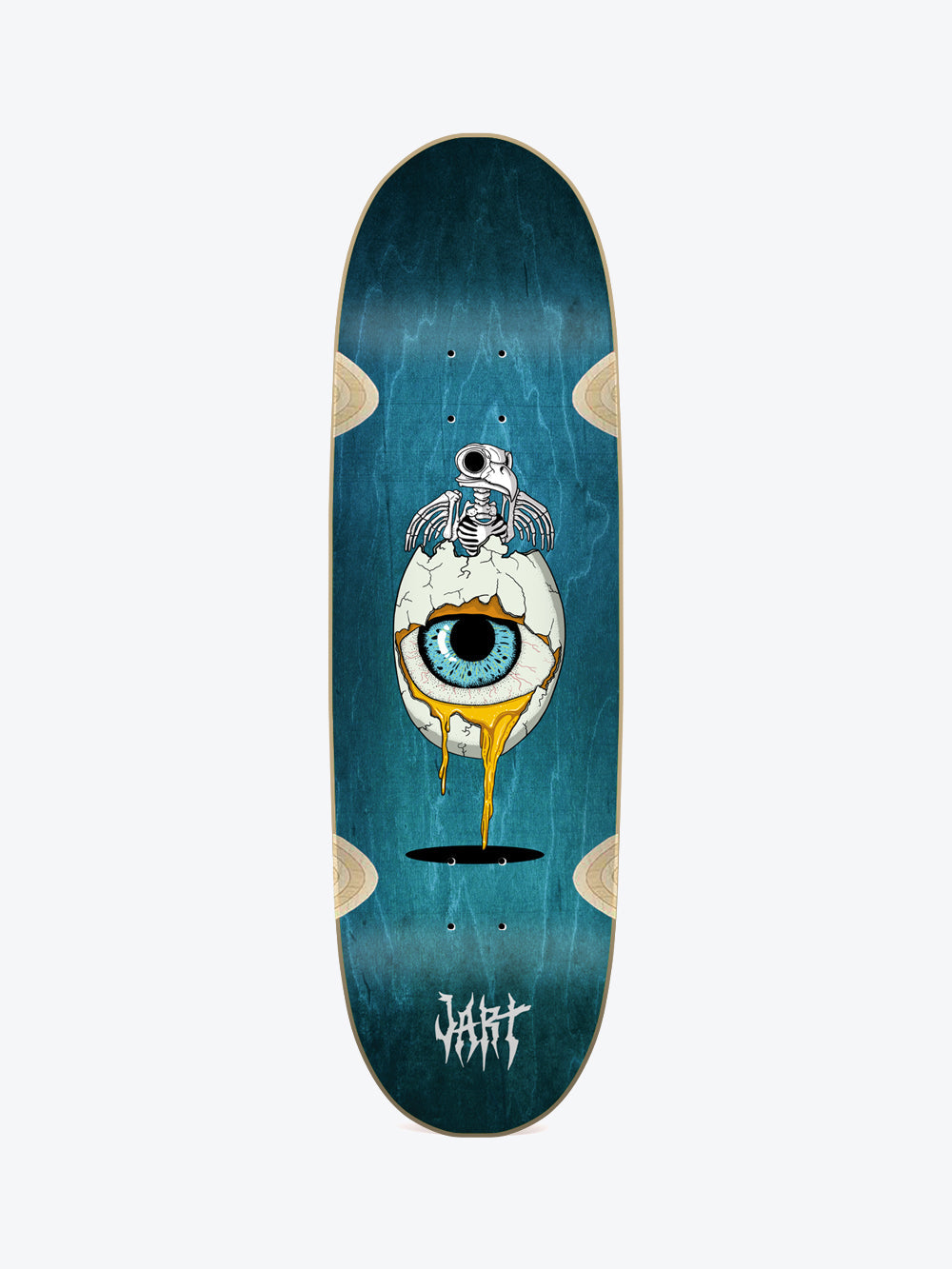 Jart Target 9.125" Egg Skateboard Deck