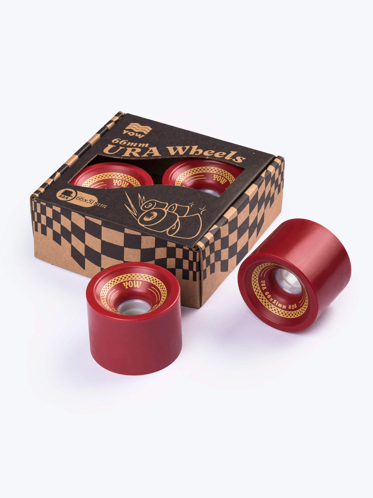 YOW 66mm 82A Ketchup Wheels