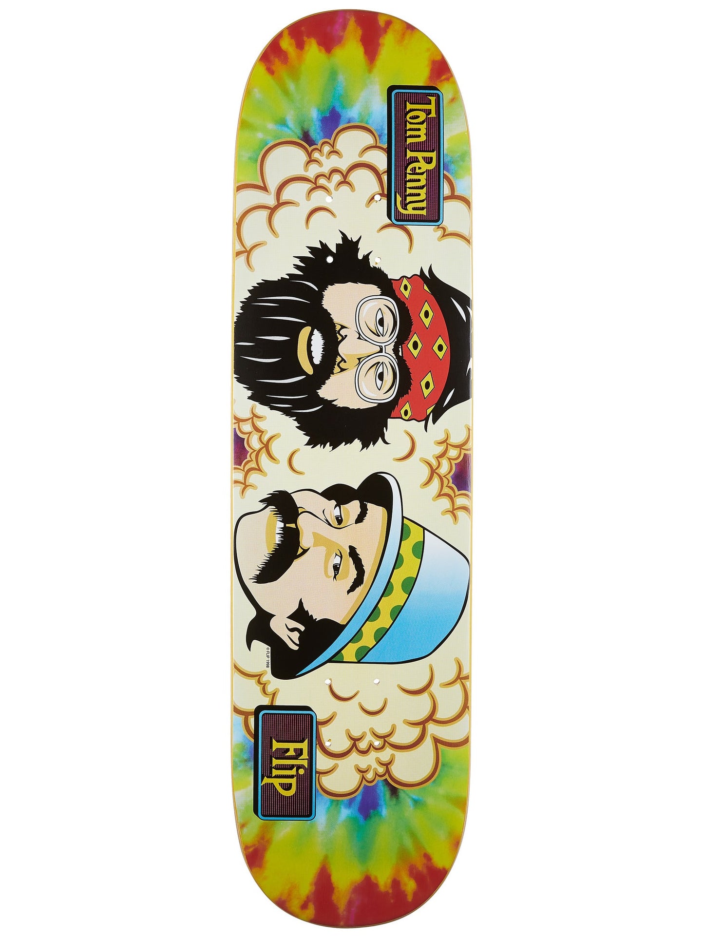 Flip Penny Tom's Friends Tie Dye Skateboard Deck