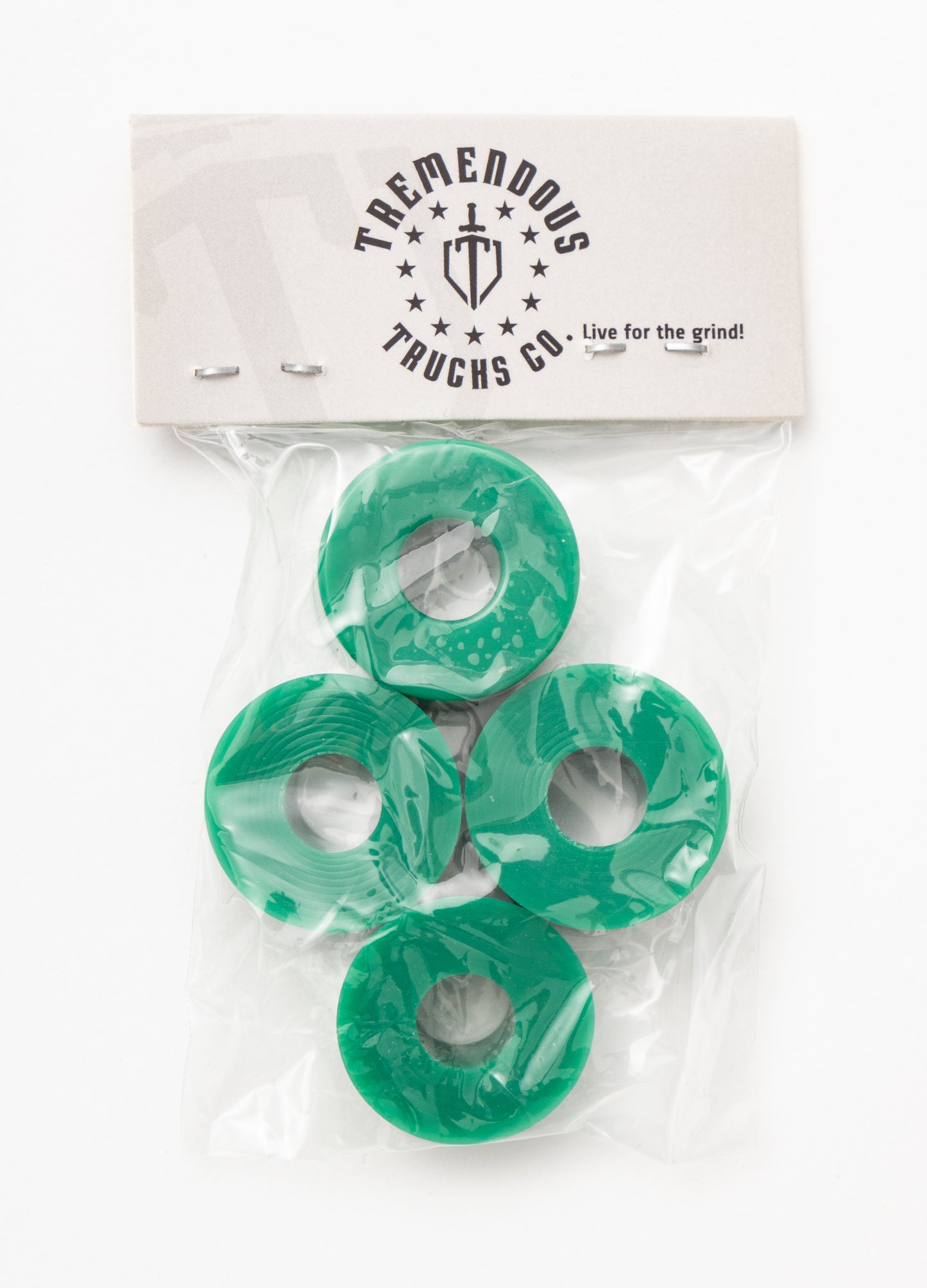 Tremendous Skateboard  Bushings 78A – Green (Super Soft)