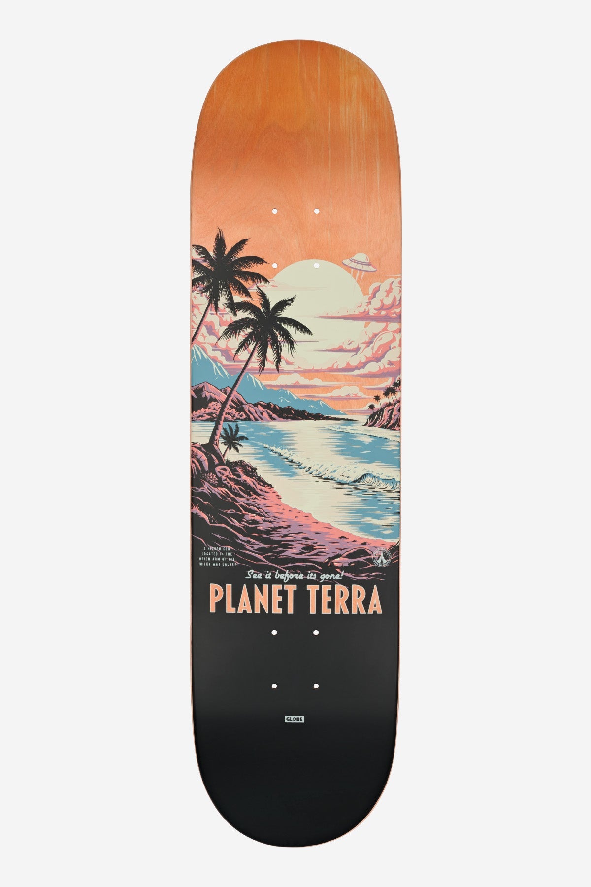 Globe G1 Visitation Terra Bay Skateboard Deck