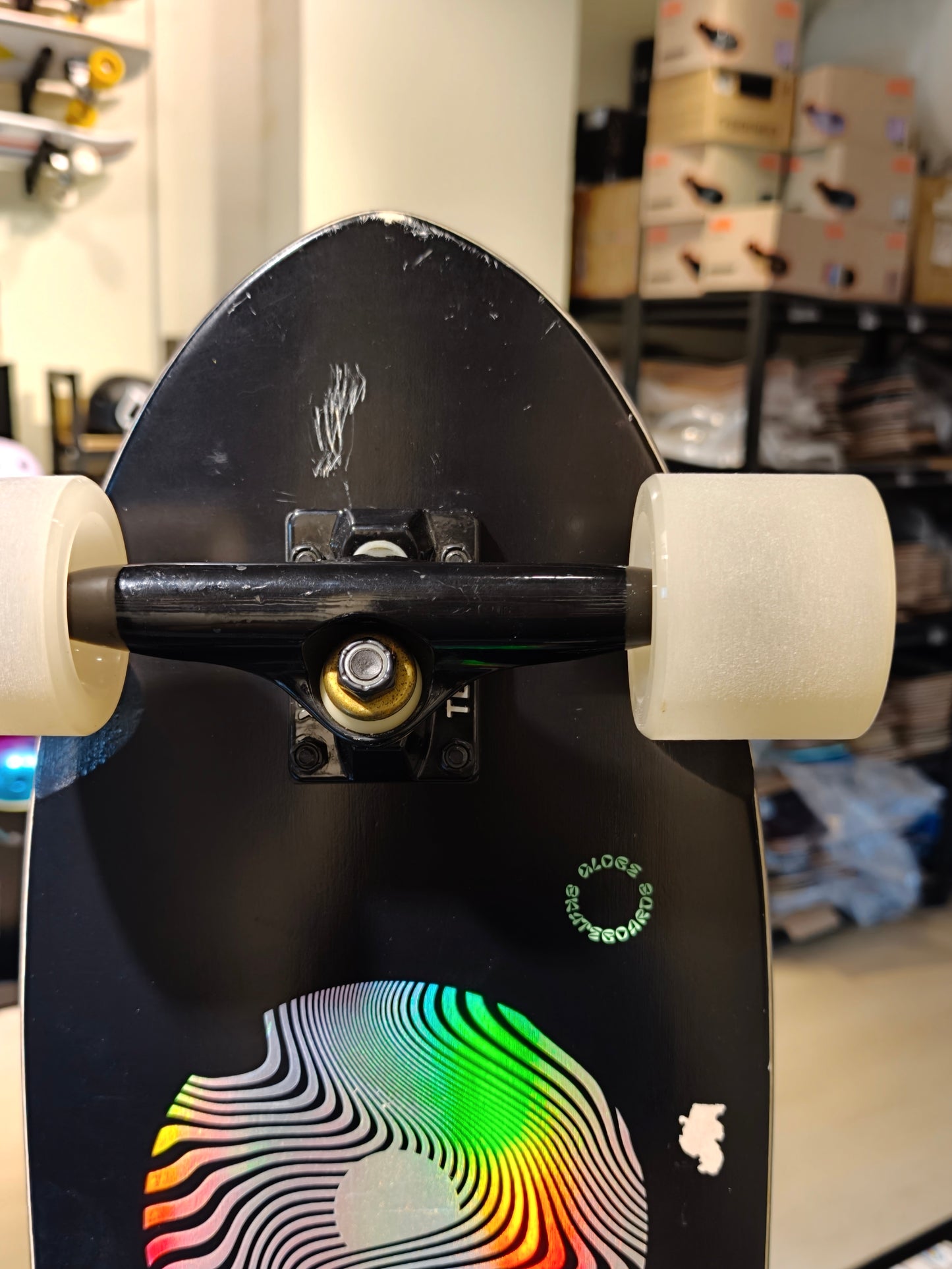 Globe Big Blazer Black/Green 32" Cruiser Board [Outlet]