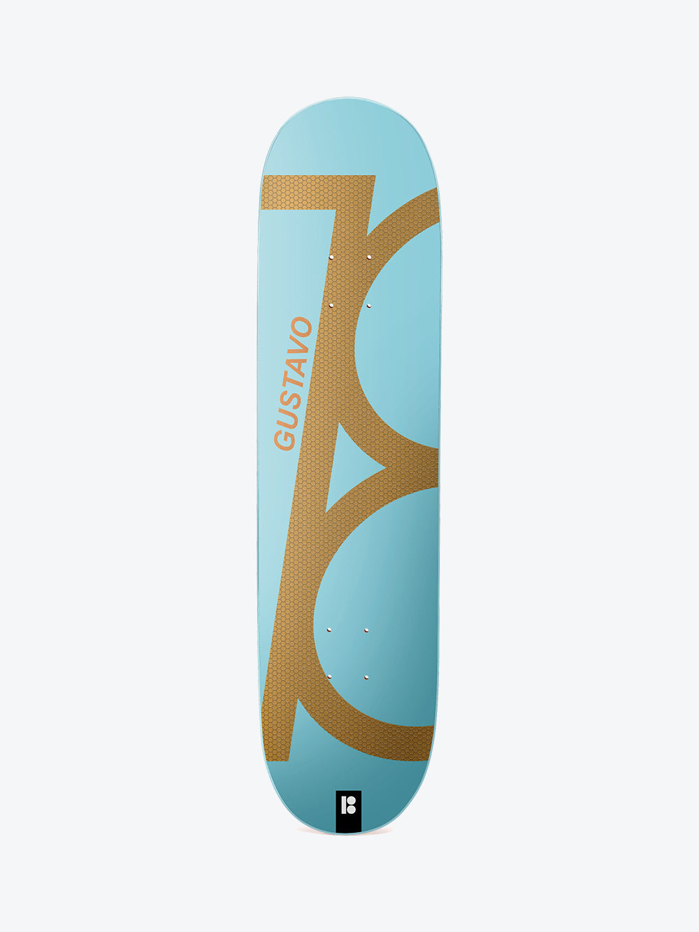 Plan B Full Dip Slanted Gustavo 8.0" Skateboard Deck