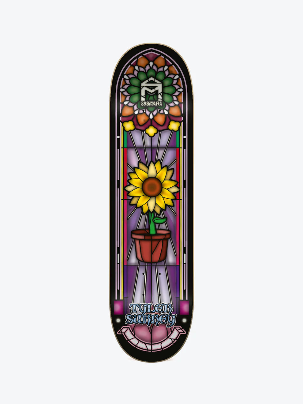 Sk8mafia Stained Glass Surrey 8.25" Skateboard Deck