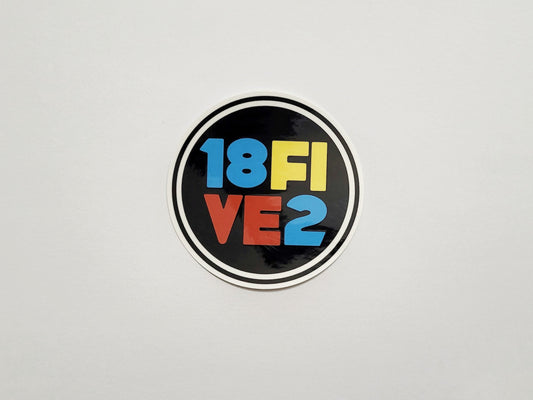 18five2 logo sticker - SkatebruhSG