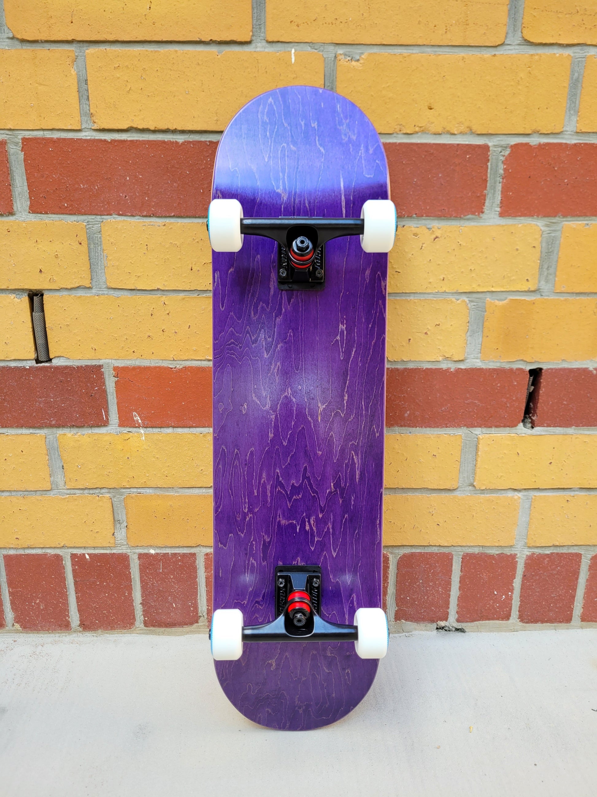18five2 Purple Stained Skateboard - SkatebruhSG