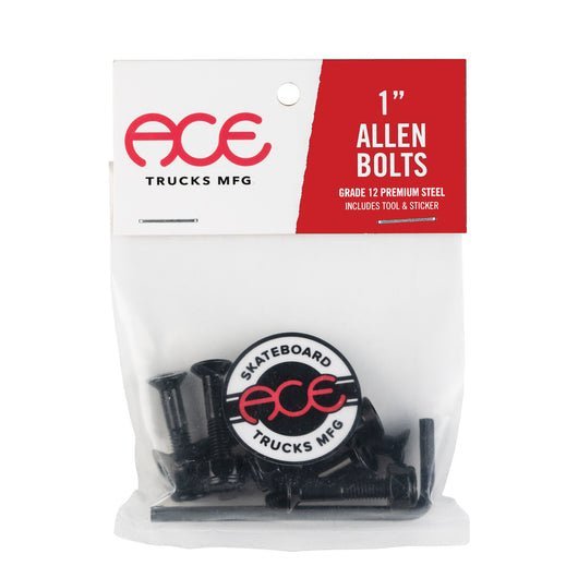 Ace 1" Allen Bolts Skateboard Hardware - Custom Skateboard Builder - SkatebruhSG