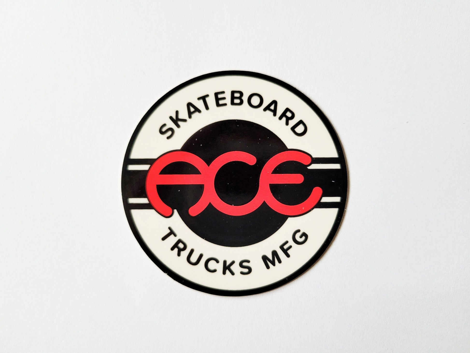 Ace Trucks MFG Sticker - SkatebruhSG Singapore Skateshop