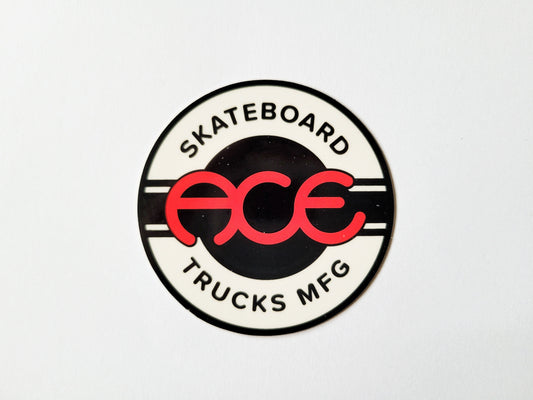 Ace Trucks MFG Sticker - SkatebruhSG Singapore Skateshop