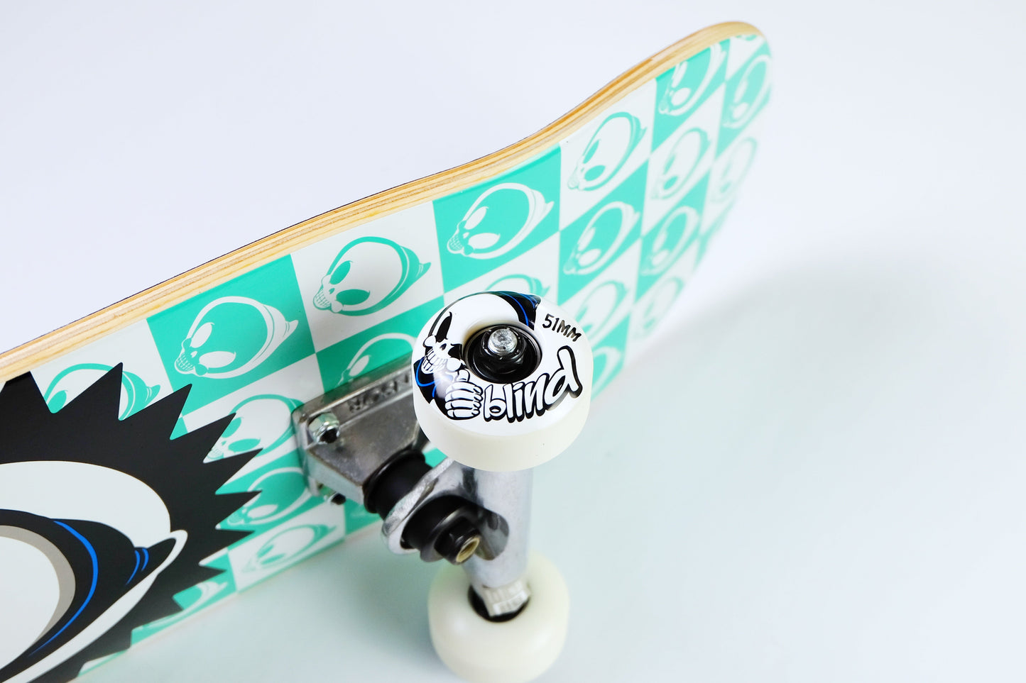 Blind Checkered Reaper skateboard - SkatebruhSG