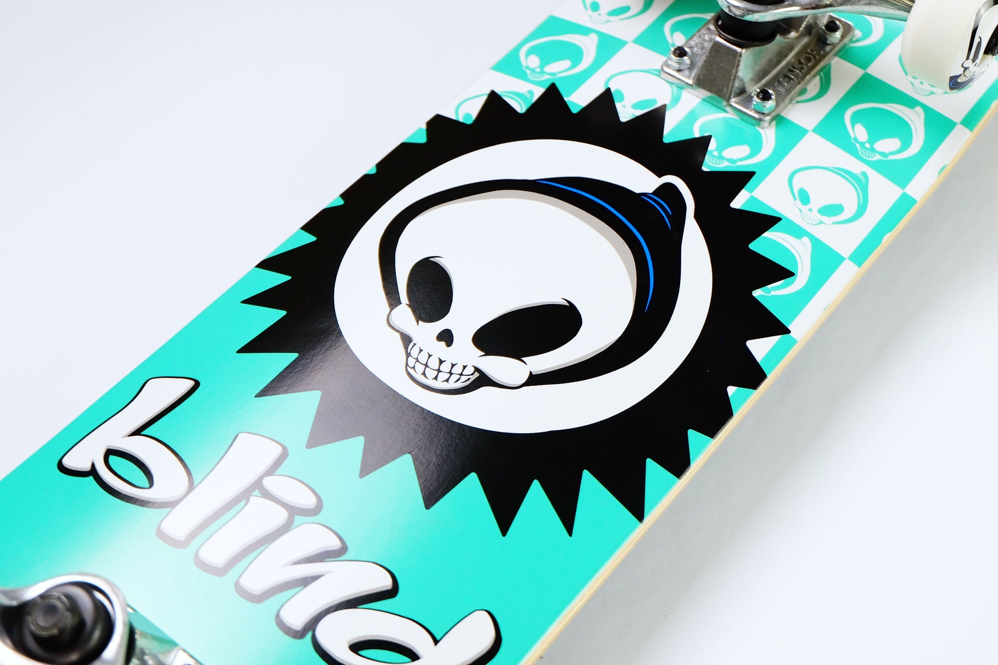 Blind Checkered Reaper skateboard - SkatebruhSG