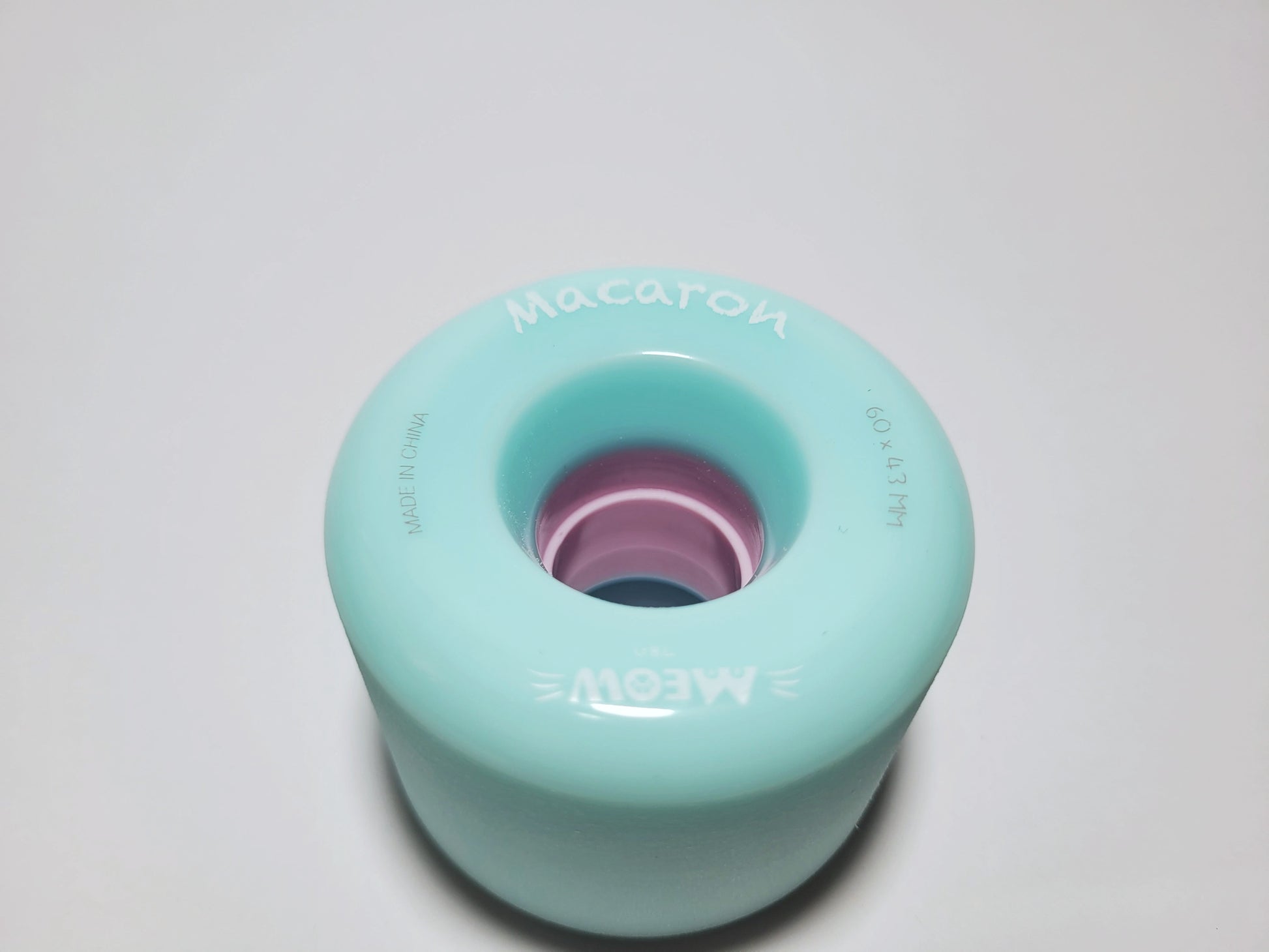 Blue Rebirth Macaron longboard / cruiser board wheels - Custom Longboard Builder - SkatebruhSG