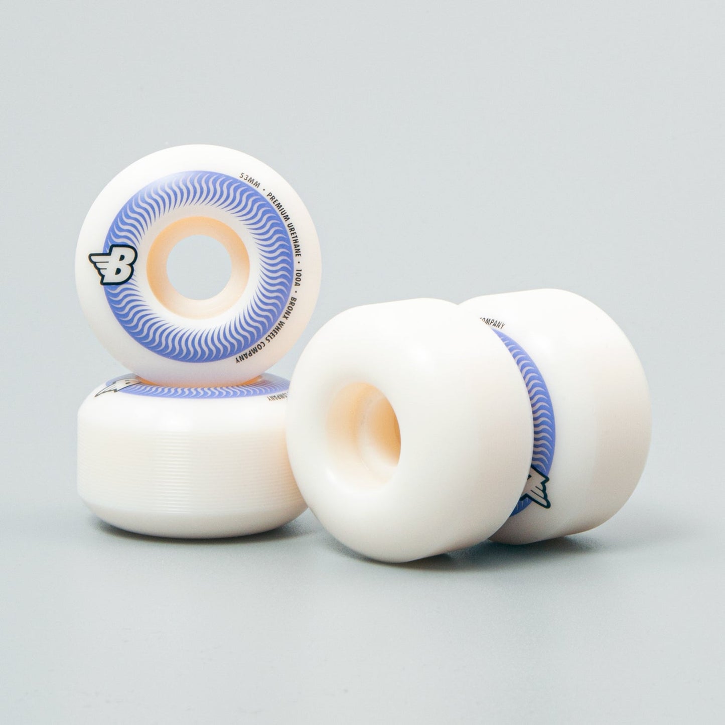 BRONX Swirl 53mm Skateboard Wheels - SkatebruhSG