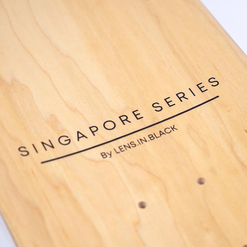 Skatebruh Capitol 8.0" skateboard deck - SkatebruhSG Singapore Skateshop