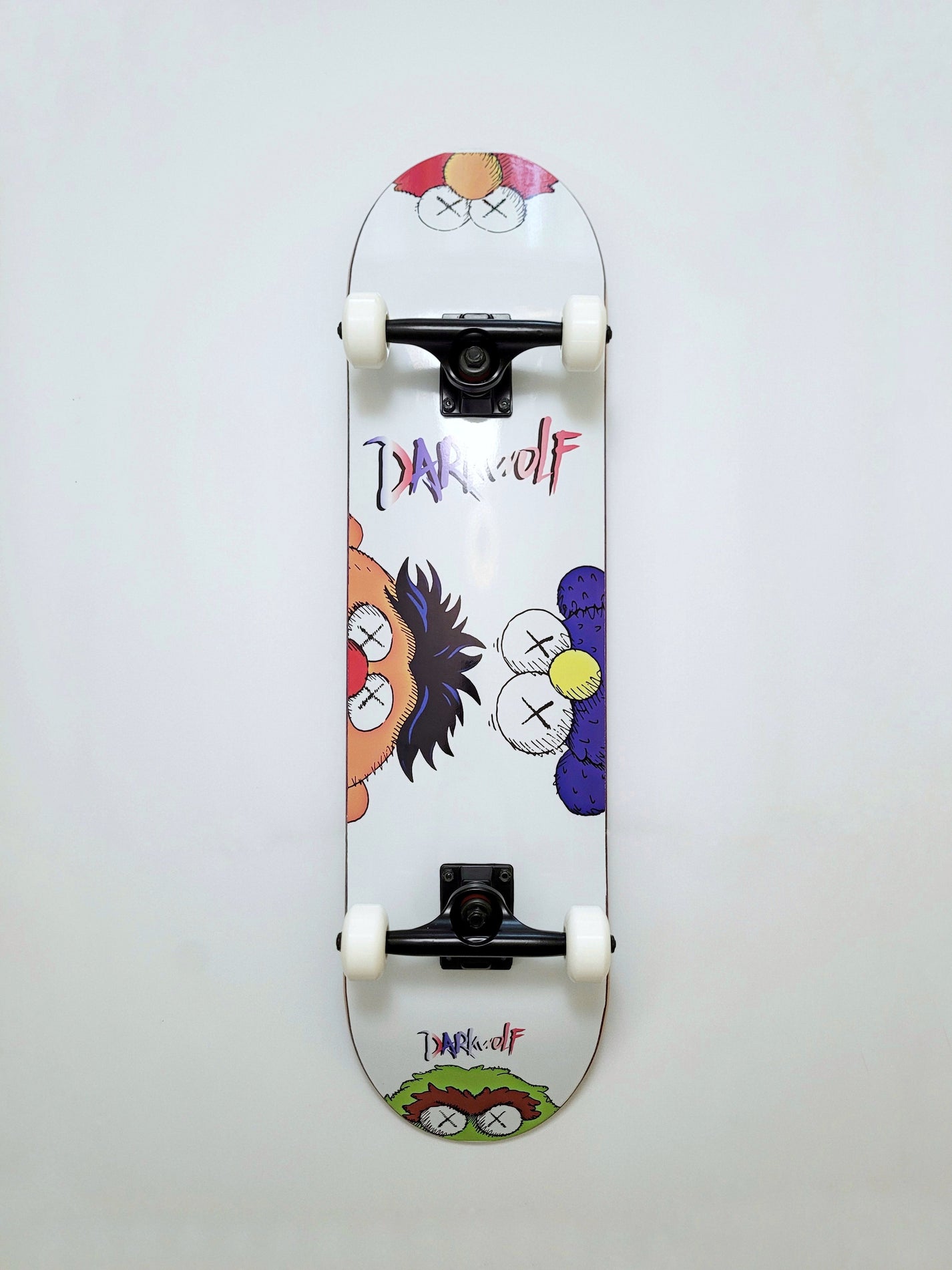 Darkwolf 'Kaws X Sesame Street' Skateboard – SkatebruhSG