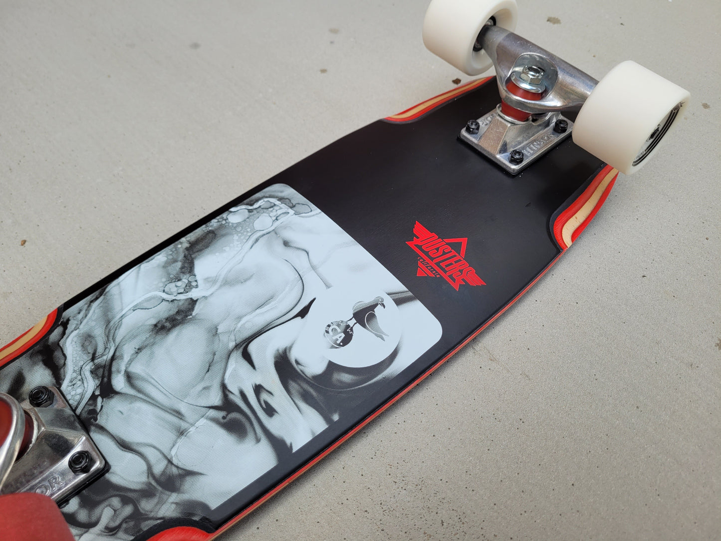 Dusters Bird Lava 25" Cruiser board - SkatebruhSG Singapore Skateshop