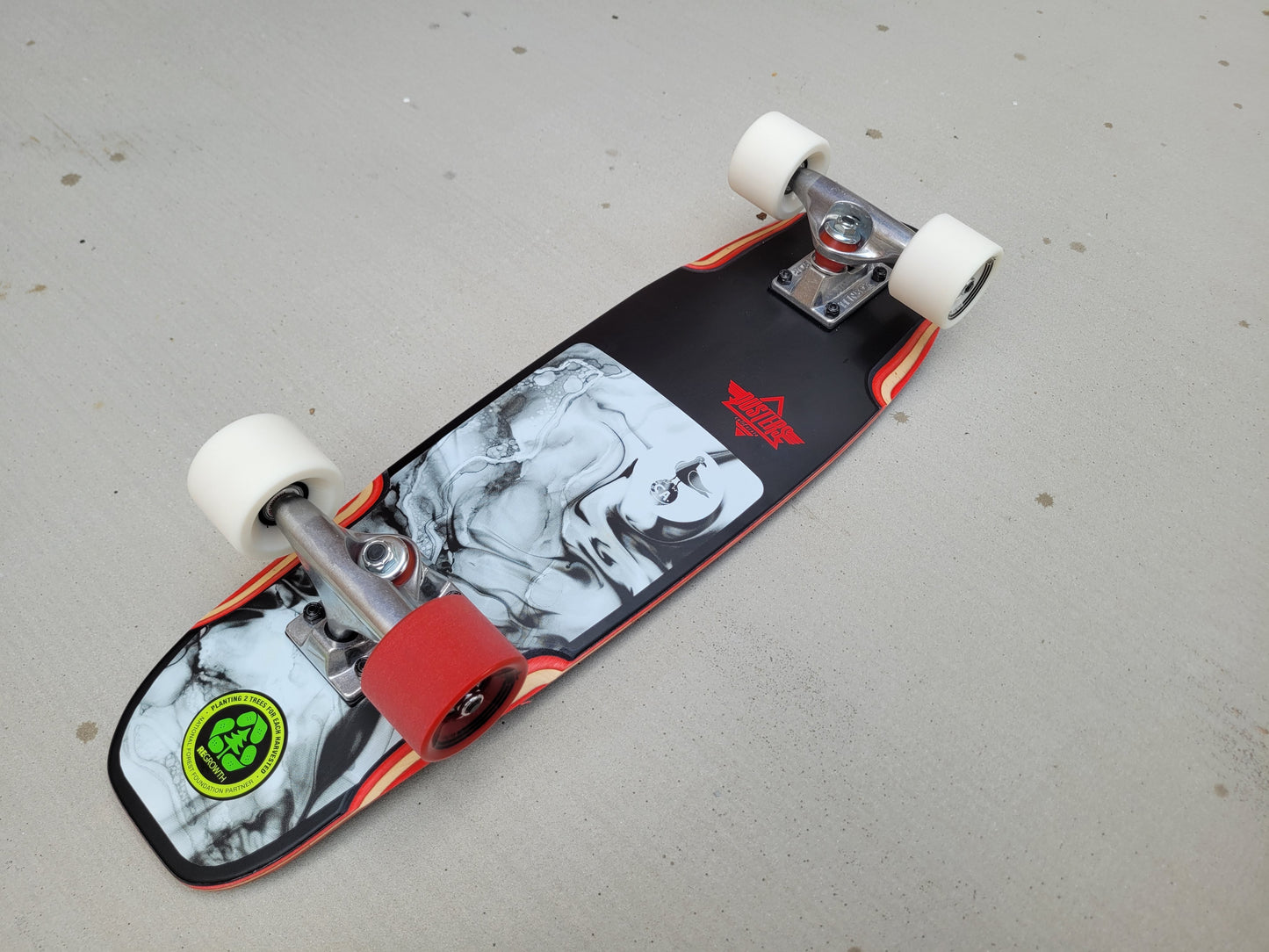 Dusters Bird Lava 25" Cruiser board - SkatebruhSG Singapore Skateshop