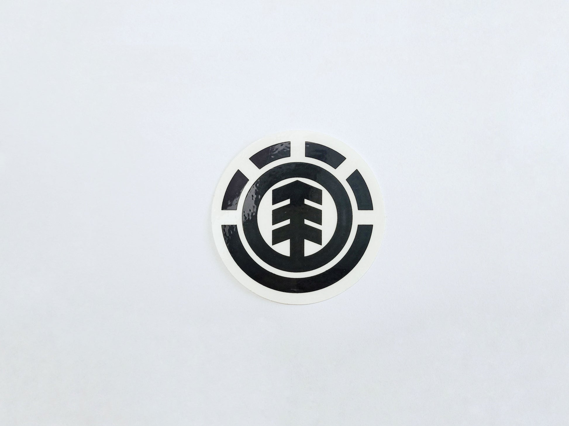 Element black Logo Sticker - SkatebruhSG