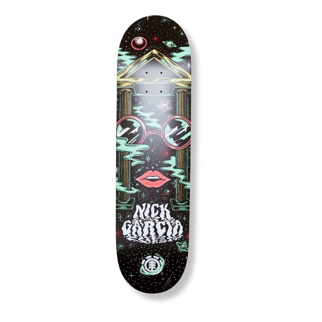Element Space Nick skateboard deck - Custom Skateboard Builder - SkatebruhSG